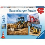 Ravensburger Velká nákladní vozidla 3 x 49 dílků – Sleviste.cz