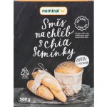 Nominal Směs na chléb s chia semínky 0,5 kg – Hledejceny.cz