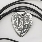 Klasik + znamení zvěrokruhu - funkční trsátko z nerezové oceli, přívěsek – Zboží Dáma