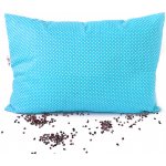 GADEO LITTLE DOTS TYRKYS pouze pohankové slupky, 28x38 cm – Sleviste.cz