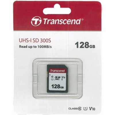 Transcend SDXC 128 GB UHS-I U3 TS128GSDC300S – Sleviste.cz