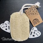 Tierra Verde Lufa přírodní oválná malá 13,5 x 9 cm – Zboží Mobilmania