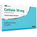 Volně prodejný lék CETIXIN POR 10MG TBL FLM 30