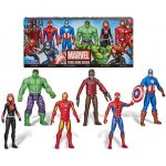 Hasbro Avengers Marvel Sada 6 Figurek vdova Iron Man Star Lord Amerika Hulk Spiderman – Zbozi.Blesk.cz