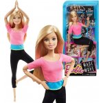 Barbie v pohybu blond DHL82 – Zbozi.Blesk.cz