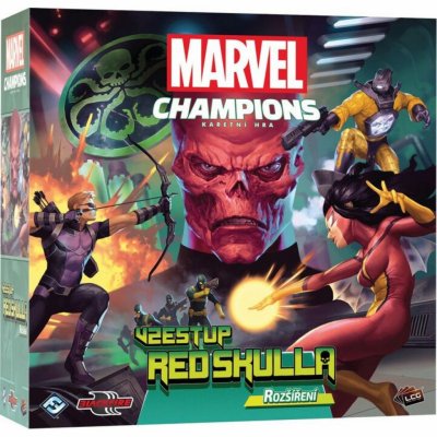 ADC Blackfire Marvel Champions: Vzestup Red Skulla – Zboží Mobilmania