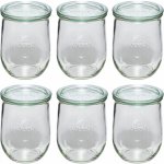 Weck zavařovací sklenice Tulip 6 x 1062ml s víčkem – Hledejceny.cz