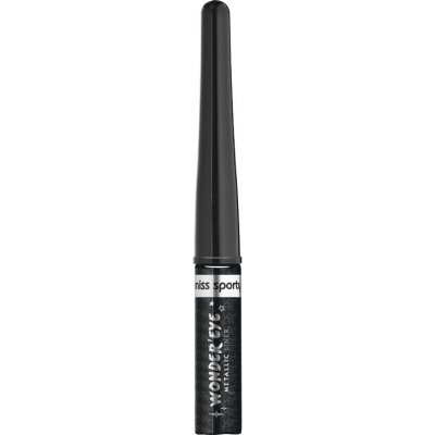 Miss Sporty Metallic linky na oči 004 black 3,5 ml – Zboží Dáma