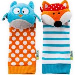 BBLÜV chrastící ponožky Düo Owl Fox – Zboží Mobilmania