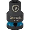 Příslušenství ke gola sadě Makita E-16053 - nástrčný klíč 1/2" velikost 9 mm square drive Impact BLACK