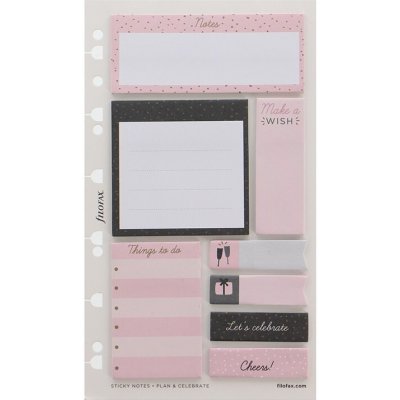 Filofax Lepicí bločky Confetti náplň osobních/A5 diářů – Zboží Živě