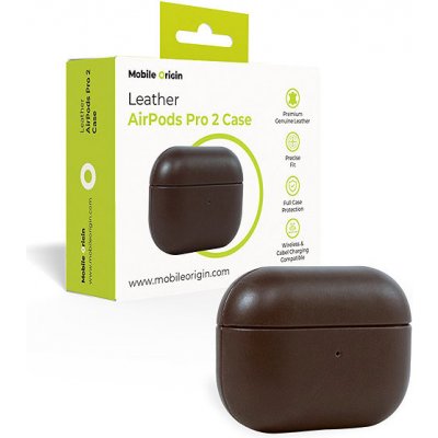 Mobile Origin Leather Case AirPods Pro 2 LC-APP-BRW01 – Zboží Živě