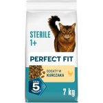 Perfect Fit krmivo pro dospělé kastrované kočky kuřecí 7 kg – Hledejceny.cz