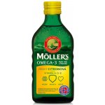 Möller's Omega 3 olej citronová příchuť 250 ml – Zbozi.Blesk.cz