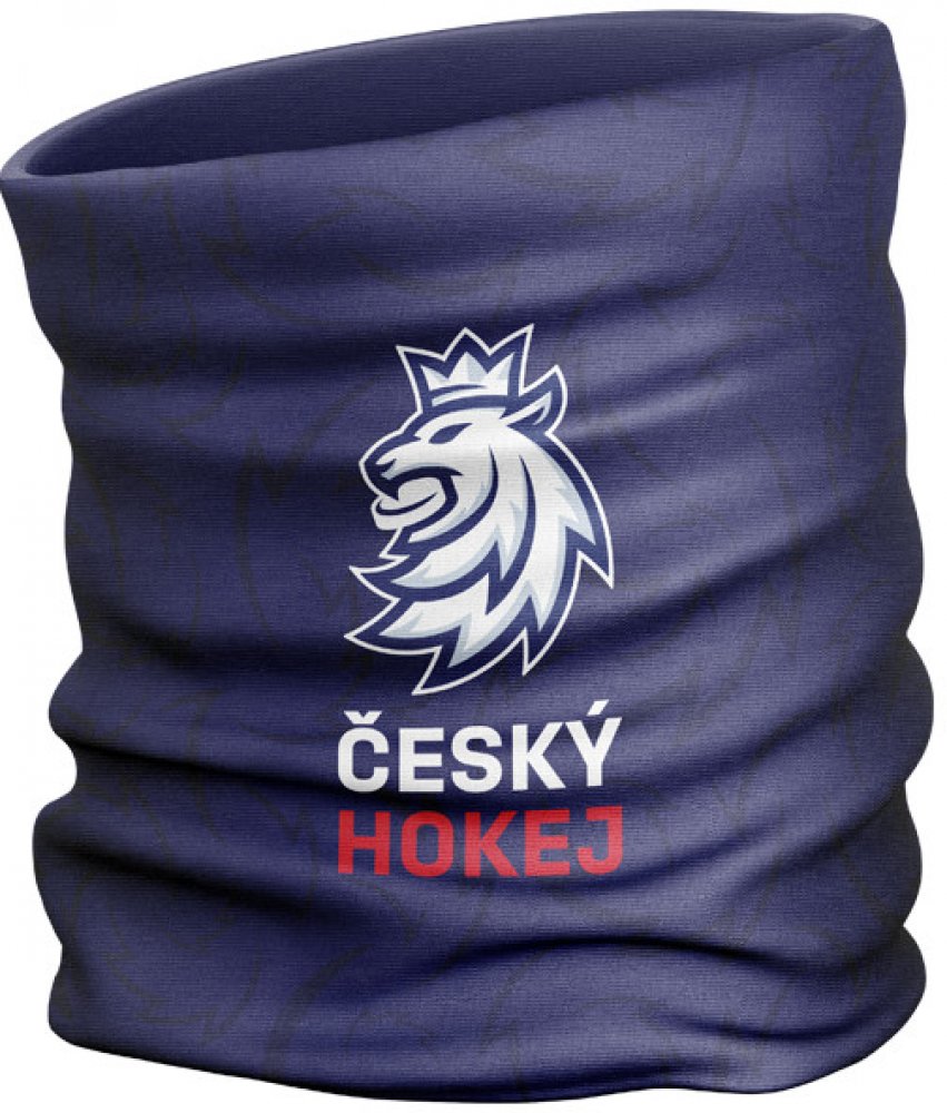 Střída-sport nákrčník Český Hokej Logo Lev modrý | Srovnanicen.cz