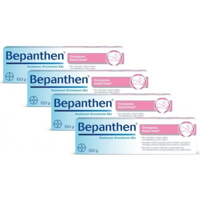 Bepanthen Ochranná mast 4 x 100 g – Zboží Dáma