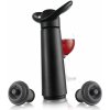 Vývrtka a otvírák lahve 9875606 Vacu Vin vak. pumpa na víno Concerto černá v krabičce (1 pumpa, 2 zátky)