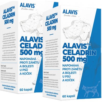 Alavis Celadrin pro psy a kočky 2 x 60 ks – Hledejceny.cz