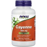 Now Cayenne 500 mg x 100 rostlinných kapslí – Hledejceny.cz
