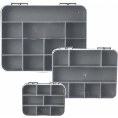 EXCELLENT HOUSEWARE Organizér na šroubky box sada 3 ks šedá KO-179651060seda – Sleviste.cz
