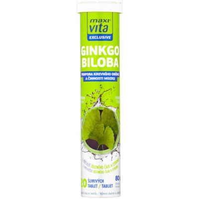 MaxiVita Exclusive Ginkgo biloba 20 tablet – Hledejceny.cz