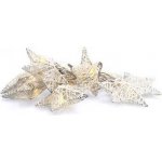 Solight 1V203 LED řetěz vánoční hvězdy bílé proplétané 10LED 1m 2x AA IP20 – Hledejceny.cz