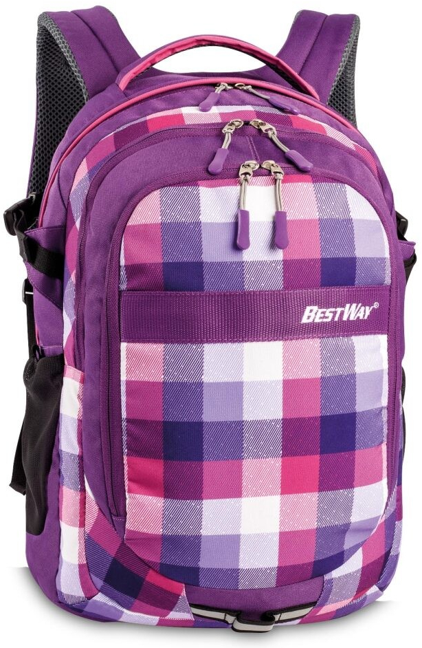 BestWay batoh s přihrádkou na notebook 40177 1900 fialová