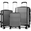 Cestovní kufr Konofactory Travelmania sada šedá 35l 65l 100l
