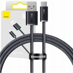 Baseus CALD000616 USB-C 100W 1m šedý – Sleviste.cz