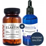 N-Medical Zvýhodněná sada Hyaluron N-Medical 100% kyselina hyaluronová 100 ml + Elastin 100 tobolek – Hledejceny.cz
