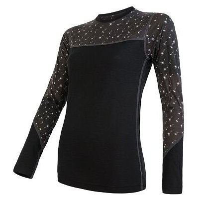 Sensor Dámské funkční triko Sensor Merino Impress černá – Zboží Mobilmania