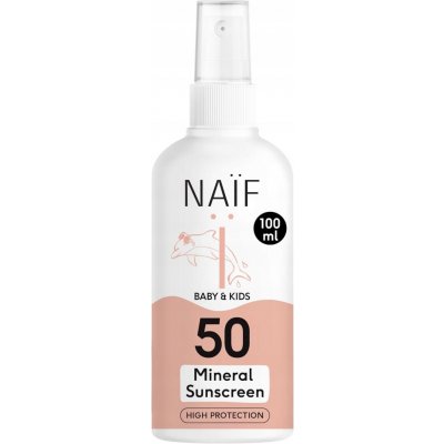 Naïf Minerální SPF 50 pro děti od 6 měsíců, 100 ml – Hledejceny.cz