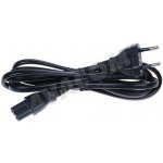 Value síťový 2pinový 1,8m černý 19.99.2096 – Zboží Živě