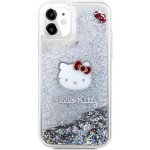 Hello Kitty Liquid Glitter Electroplating Head Logo iPhone 11 čiré – Sleviste.cz