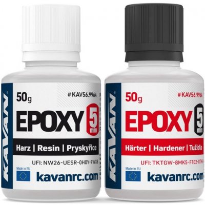 Kavan Epoxy 5min 2x 50g – Sleviste.cz