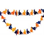 Girlanda čarodějnice 23 x 300cm – Zboží Dáma