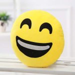 Emotikon Plyšový Emoji Smajlík úsměv 25-30cm – Sleviste.cz