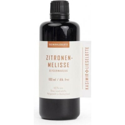 Kasimir + Lieselotte Meduňková tinktura bez alkoholu 100 ml, bio vegan – Hledejceny.cz