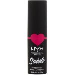 NYX Professional Makeup Suede Matte Lipstick matná rtěnka 12 Clinger 3,5 g – Zboží Mobilmania