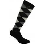 EQUITHEME Podkolenky Argyle black ecru – Zboží Dáma