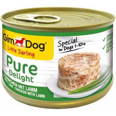 Gimdog Little Darling Pure Delight Chicken With Lamb 150 g