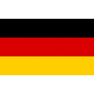 Samolepka - vlajka Německo - 6 x 4 cm – Hledejceny.cz