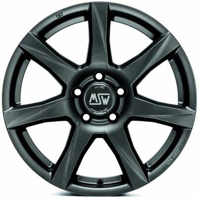 MSW 77 6x15 5x114,3 ET45 matt dark grey | Zboží Auto