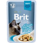 Brit cat adult Premium with Chicken Fillets in Gravy 85 g – Hledejceny.cz