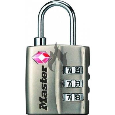 Master Lock 30 mm,třmen 19mm, nikl TSA – Hledejceny.cz
