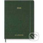 Moleskine Essential Vegea A4 týdenní 2026 tmavě zelený – Sleviste.cz