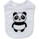 Dětský bryndák Panda bílá – Zboží Mobilmania