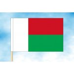 LIBEA, s.r.o. Vlajka Madagaskaru Rozměr: 30×45 cm, Uchycení: Návlek na žerď – Hledejceny.cz