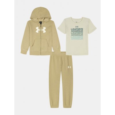Under Armour chlapecký set UA RIVAL 3PC HOODIE SET zelená – Sleviste.cz