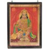 Obraz Sanu Babu Starý obraz v teakovém rámu, Hanuman, 40x2x55cm